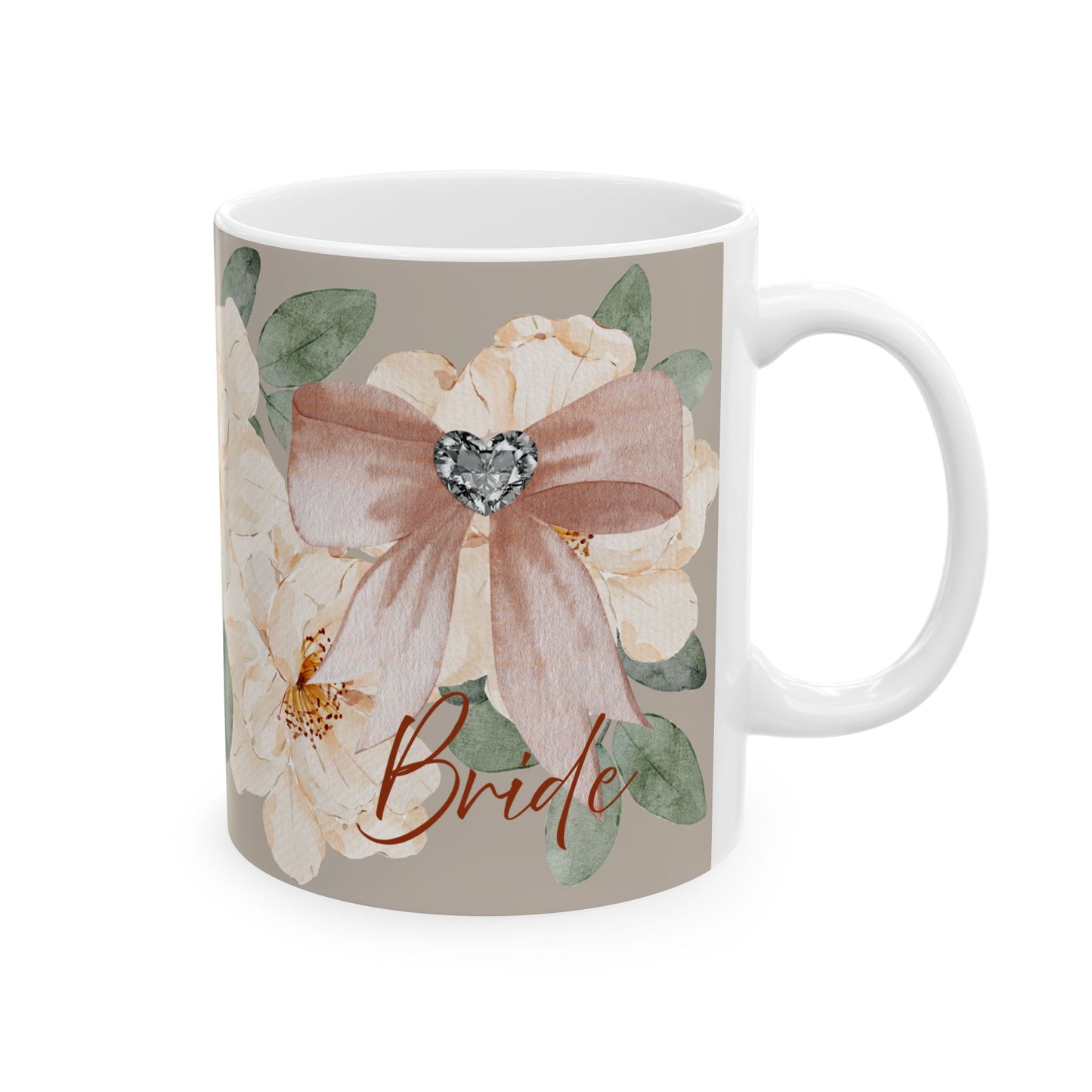 Flower Bride Ceramic Mug