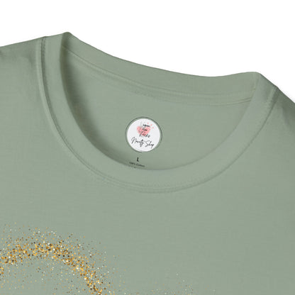 50th Anniversary T-Shirt – "Fifty Years Later" Gold Heart & Rings Celebration Tee