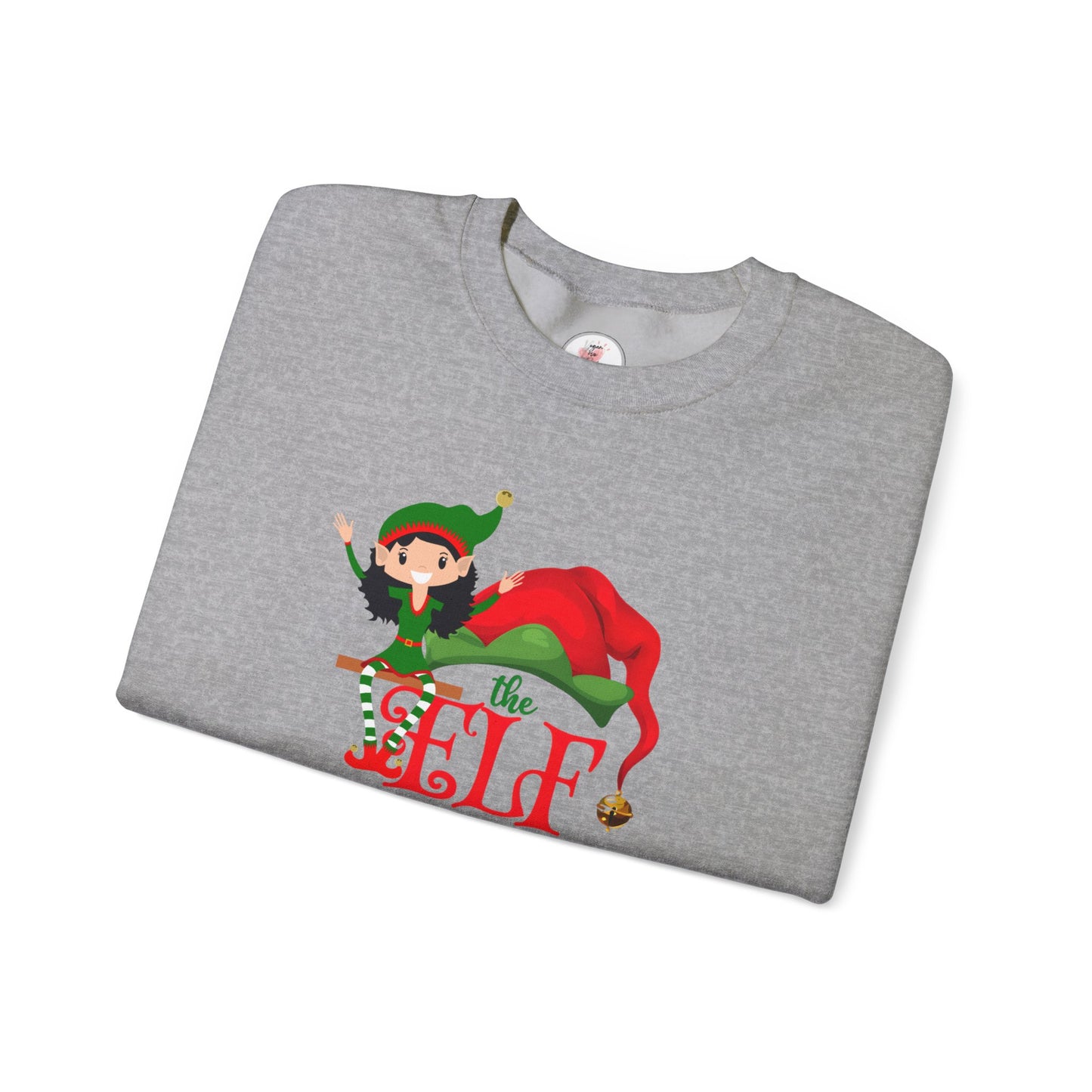 Holiday Crewneck Sweatshirt - 'The Elf Made Me Do It'