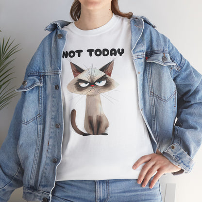 Not Today Cat Unisex Tee