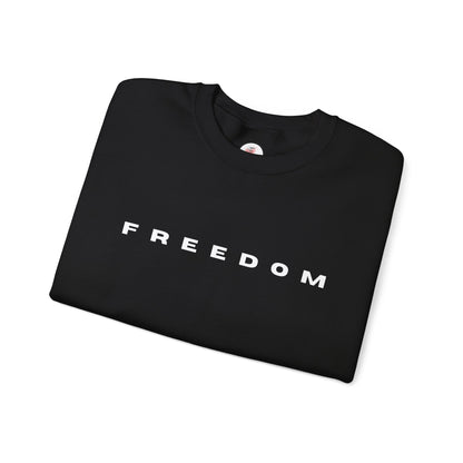 Freedom Crewneck Sweatshirt — "Well Done, My Good and Faithful Servant" Christian Pullover in Honor of Charlie Kirk