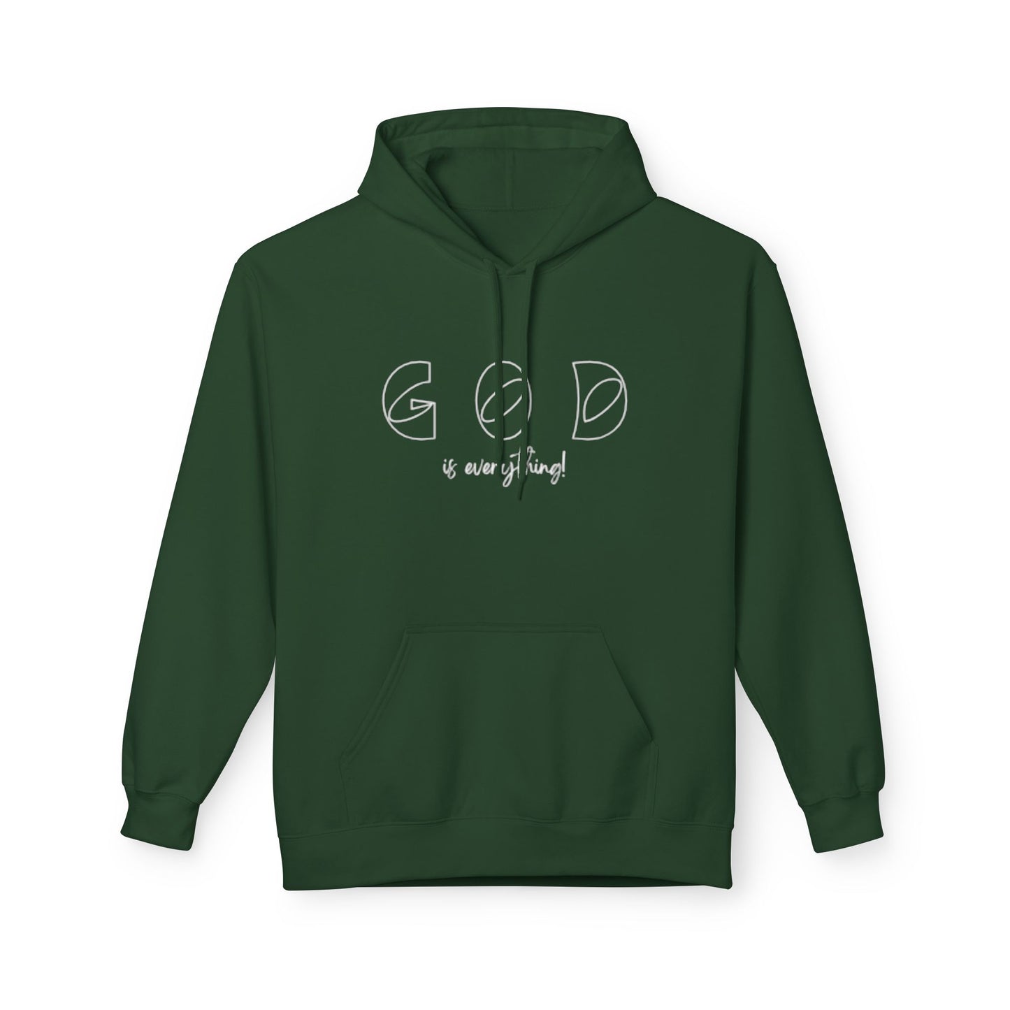 God Is Within Me Hoodie — Inspirational Faith Graphic Hoodie