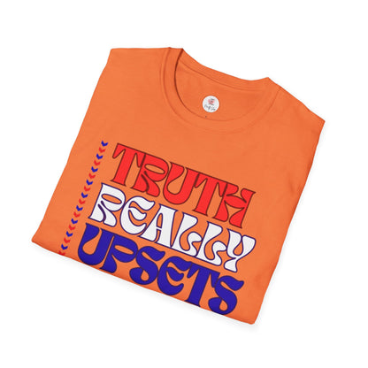 Truth Really Upsets Most People — Trump Retro Statement T-Shirt