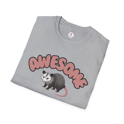 Awesome Opossum Retro Graphic T-Shirt — Cute Animal Lover Tee