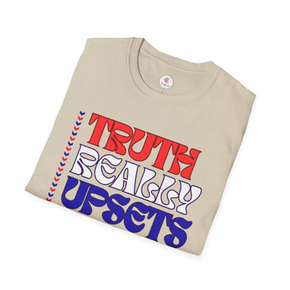Truth Really Upsets Most People — Trump Retro Statement T-Shirt