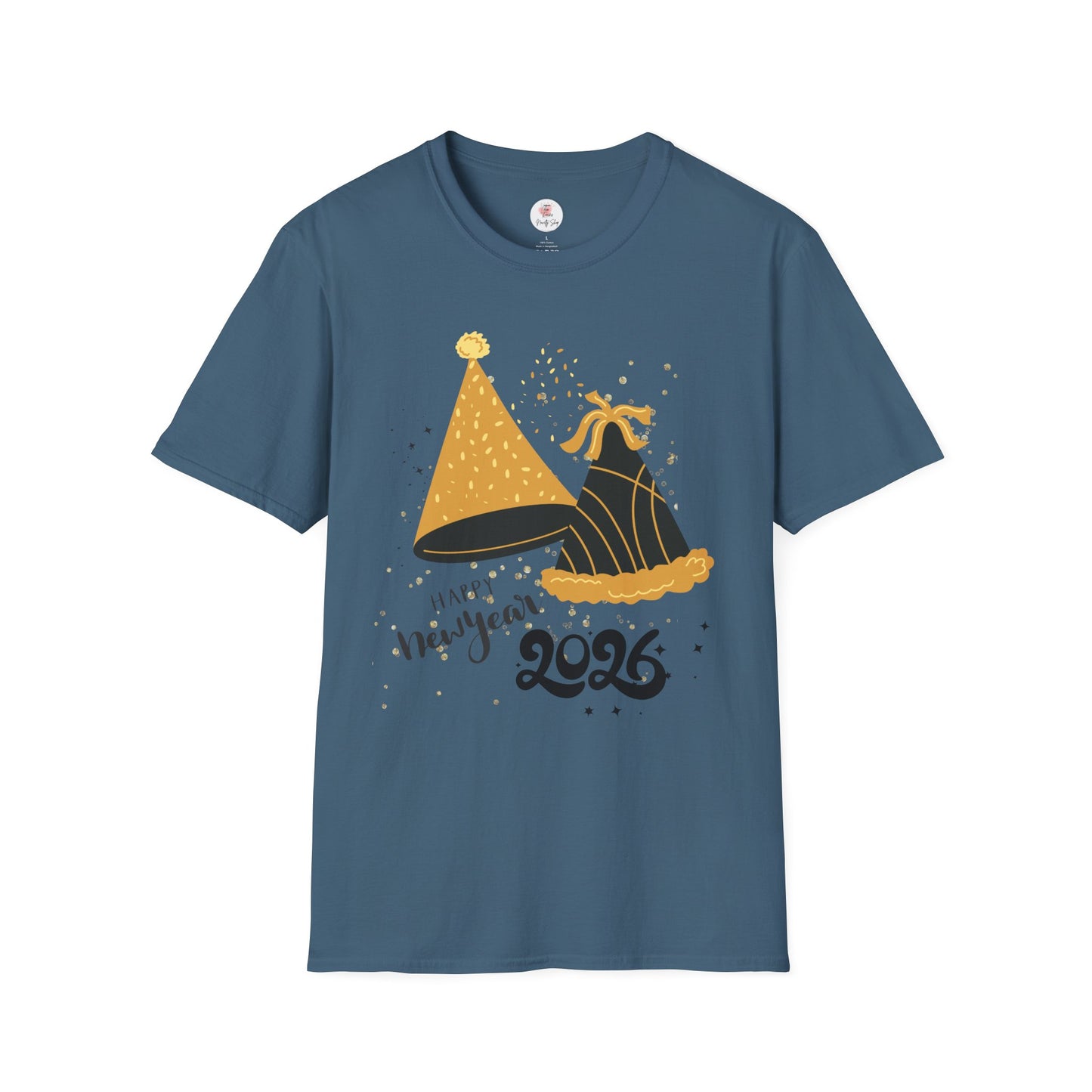 2026 New Year Party T-Shirt — "Happy New Year 2026" Celebration Tee