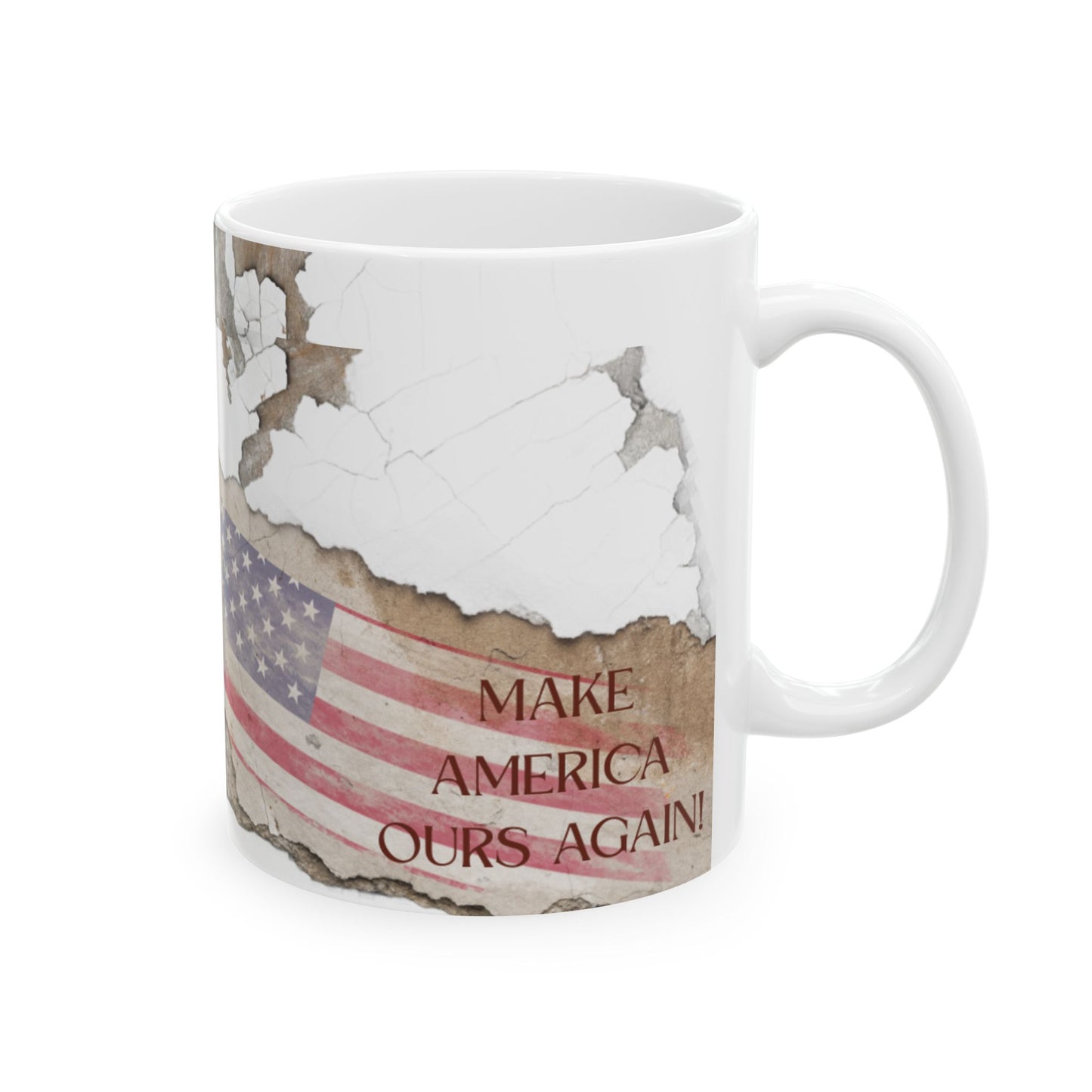 Patriotic Ceramic  11 oz Mug — Turban & Bro-man "Guriga Tag!"