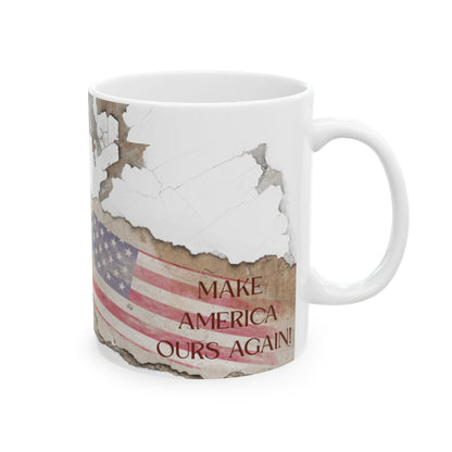 Patriotic Ceramic  11 oz Mug — Turban & Bro-man "Guriga Tag!"