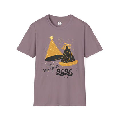 2026 New Year Party T-Shirt — "Happy New Year 2026" Celebration Tee