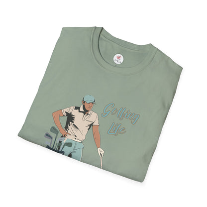 Golfing Life T-Shirt — Men’s Golf BAG & Golfer Graphic Tee