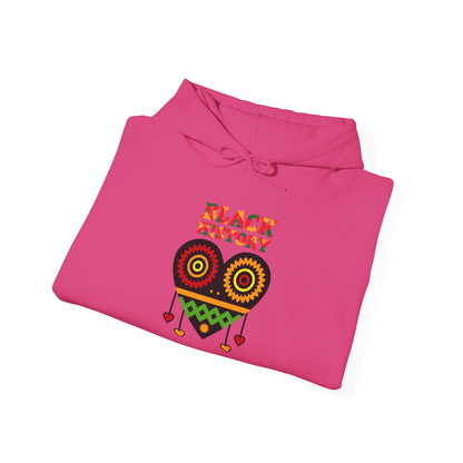 Black History Heart Hoodie —  Celebration Pullover