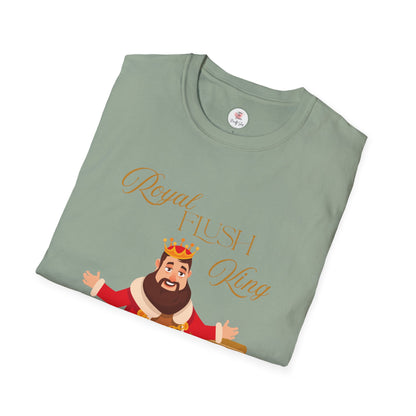 Royal Flush King T-Shirt — With A Wink!