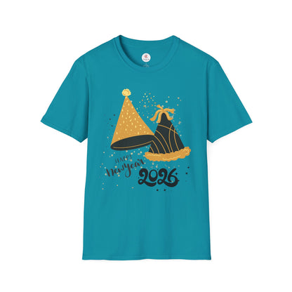 2026 New Year Party T-Shirt — "Happy New Year 2026" Celebration Tee