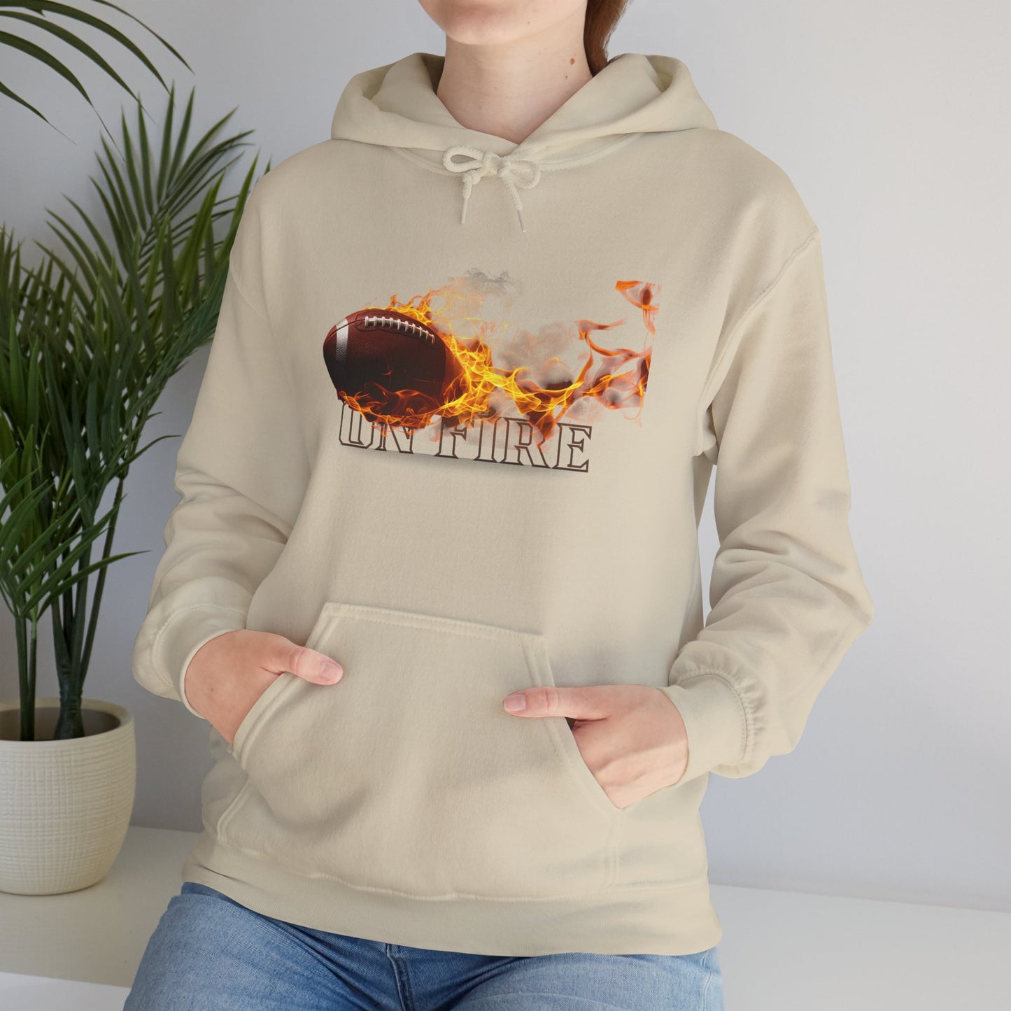 Fireball Football Hoodie
