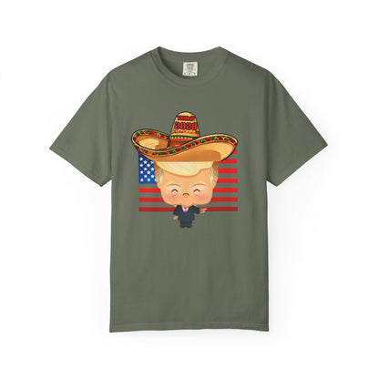 Trump 2028 Mexican Sombrero  Patriotic T-shirt