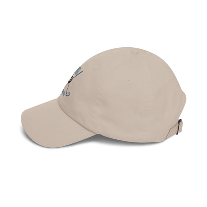 Golf Dad Cap — "Best Dad By Par" Baseball Hat