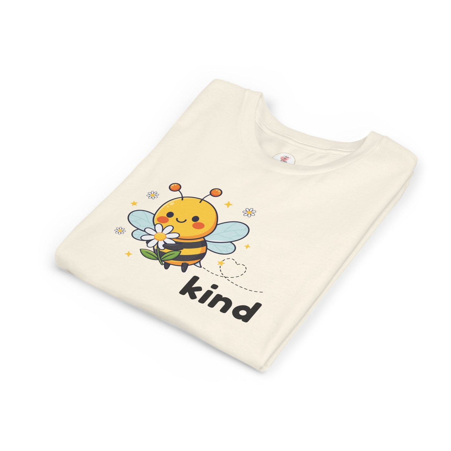 Kids Bee "Kind" T-Shirt — Cute Bumblebee Graphic Youth Tee