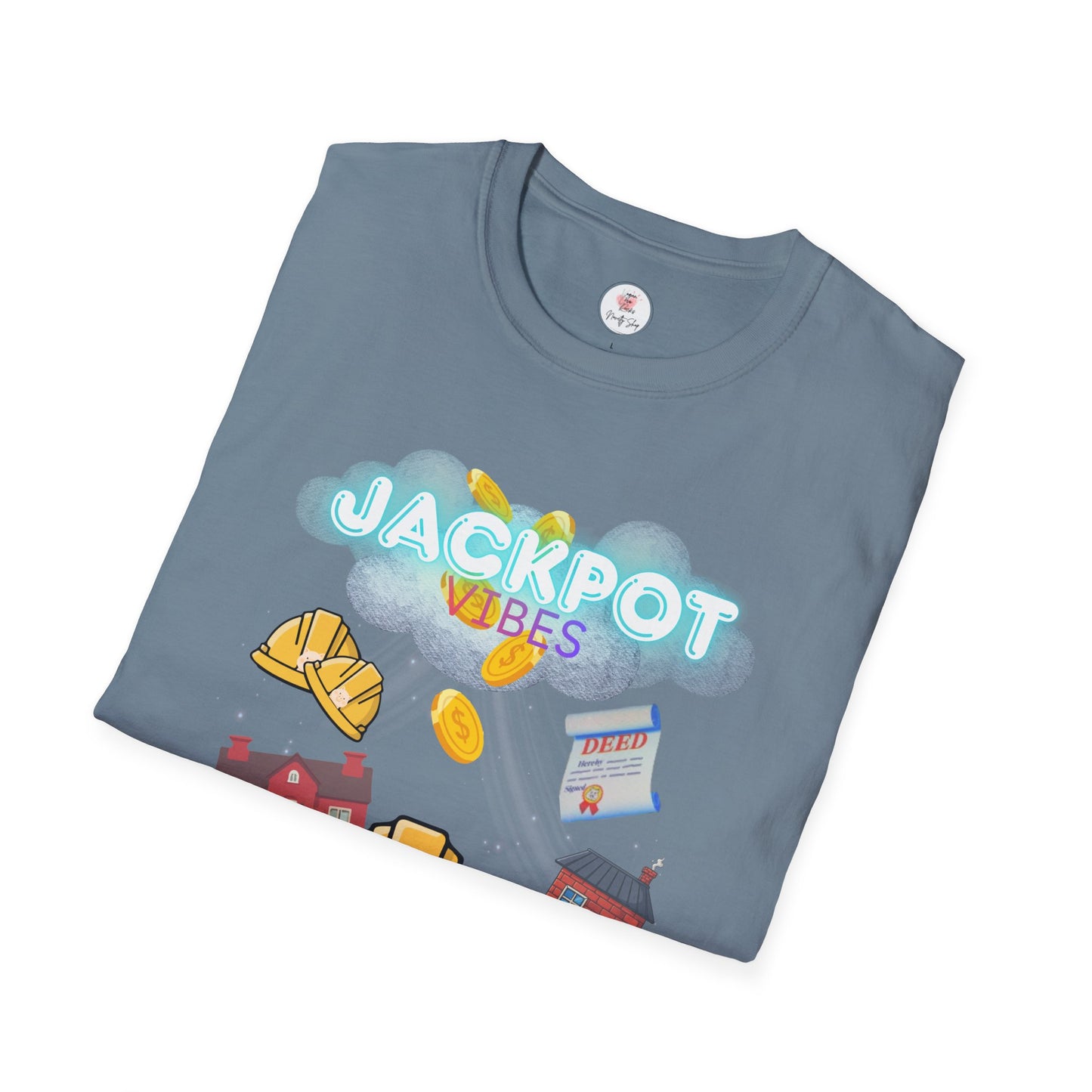 Jackpot Vibes T-Shirt — Huff-Puff and Blow a Win