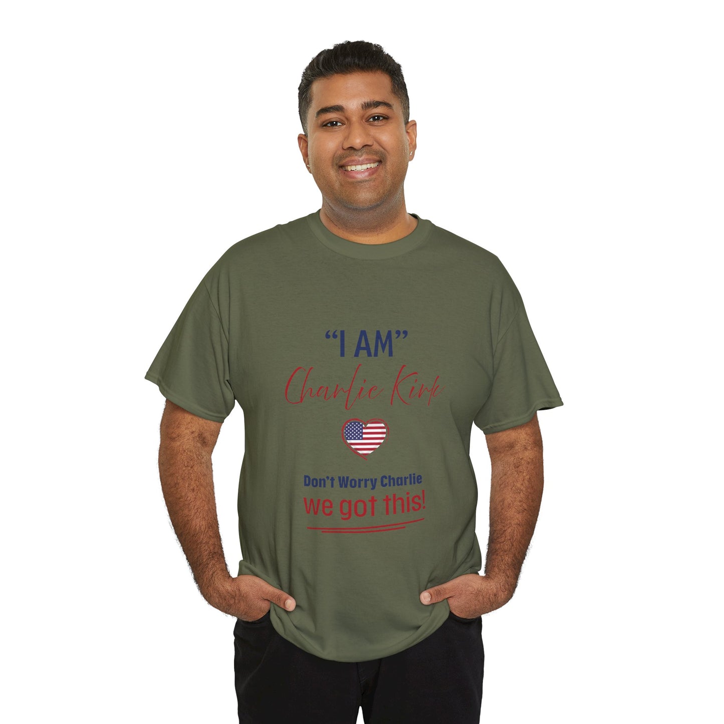 I AM Charlie Kirk T-shirt