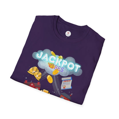 Jackpot Vibes T-Shirt — Huff-Puff and Blow a Win