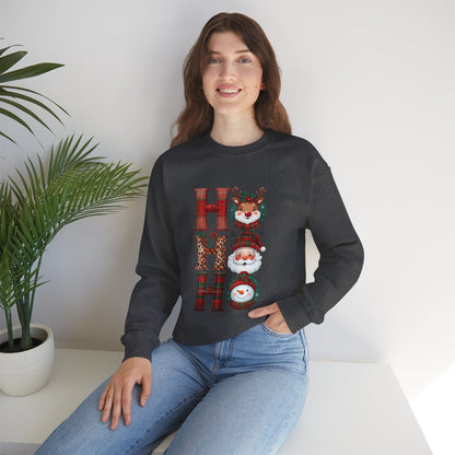 Ho Ho Ho Christmas Crewneck Sweatshirt