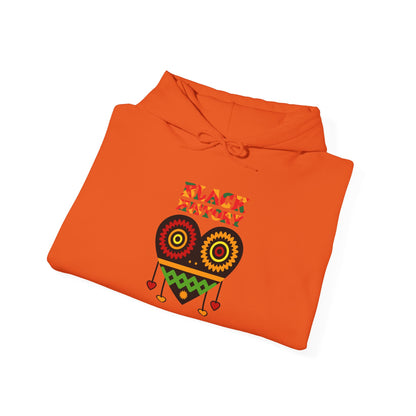 Black History Heart Hoodie —  Celebration Pullover