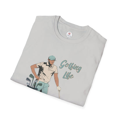 Golfing Life T-Shirt — Men’s Golf BAG & Golfer Graphic Tee