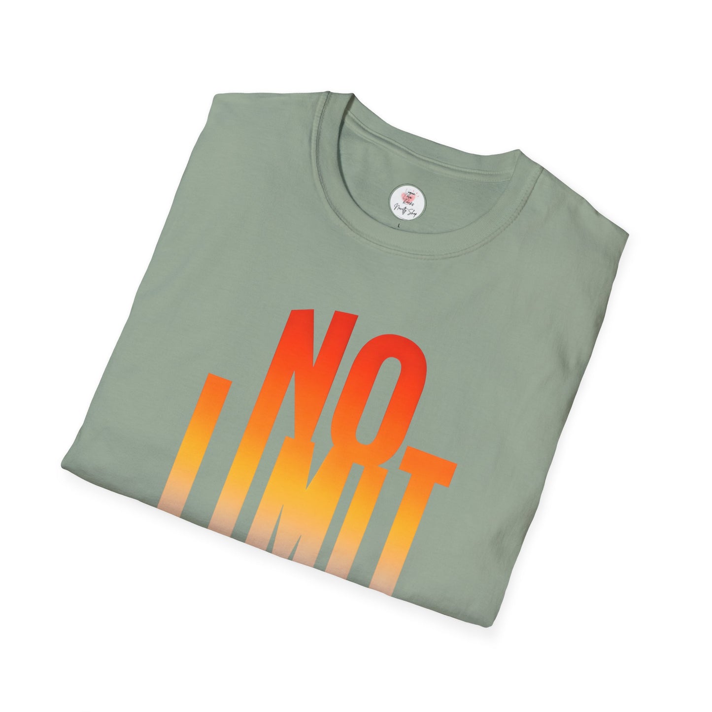 No Limit Graphic Tee - Inspirational Motivational  T-Shirt