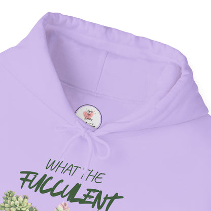 Funny What The Fucculent Hoodie — Funny Succulent Plant Pullover