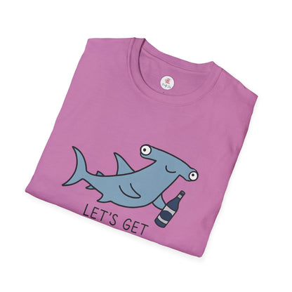 Hammerhead Shark "Let’s Get Hammered" Graphic T-Shirt