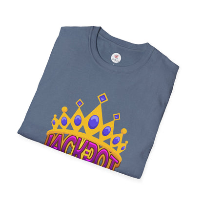 Jackpot Queen - Crown T-Shirt — Casino Lucky Winner Graphic Tee