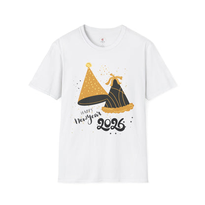 2026 New Year Party T-Shirt — "Happy New Year 2026" Celebration Tee