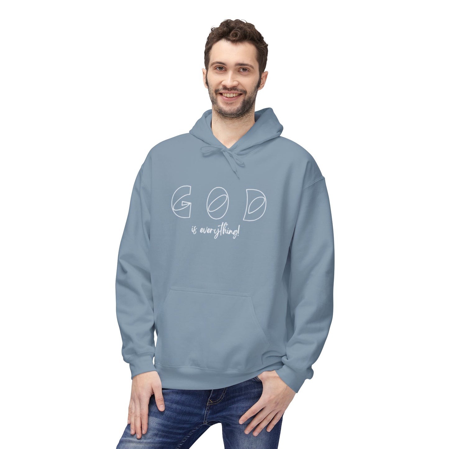 God Is Within Me Hoodie — Inspirational Faith Graphic Hoodie