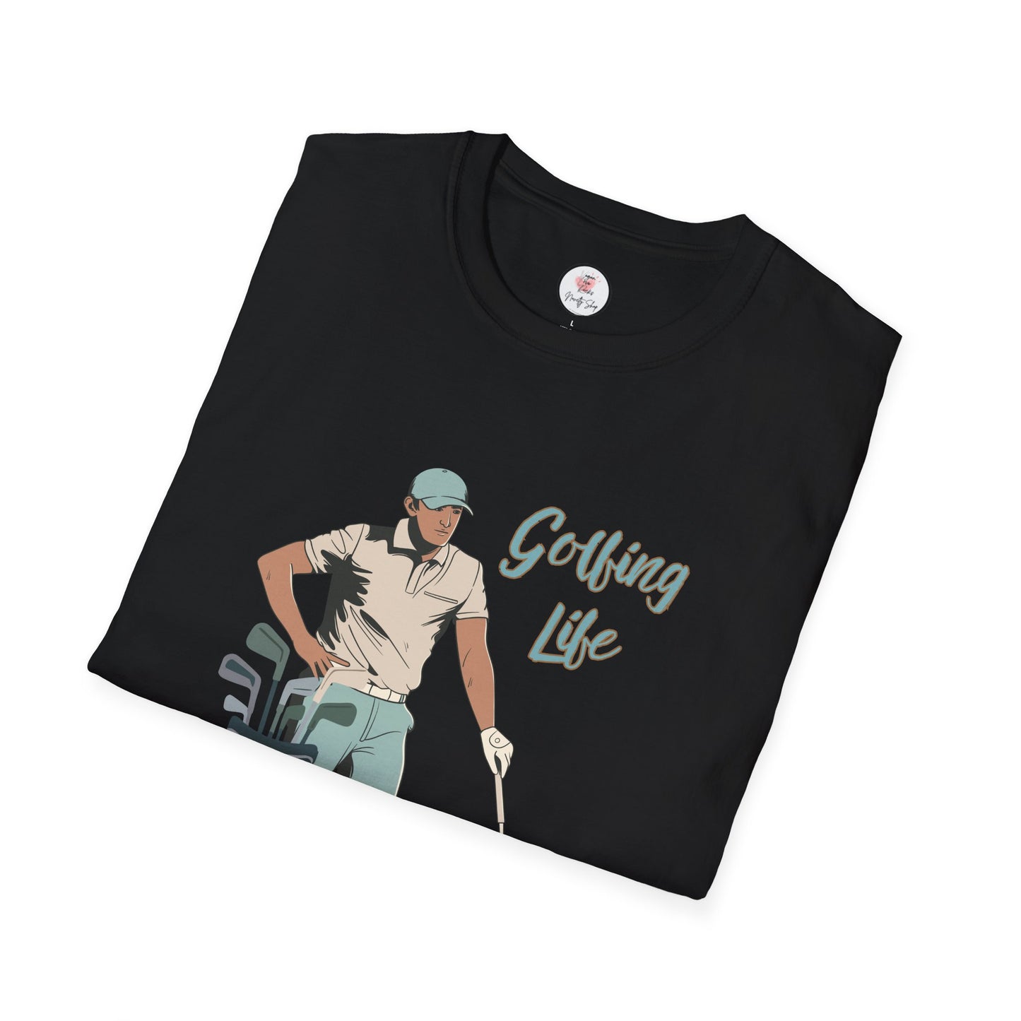 Golfing Life T-Shirt — Men’s Golf BAG & Golfer Graphic Tee