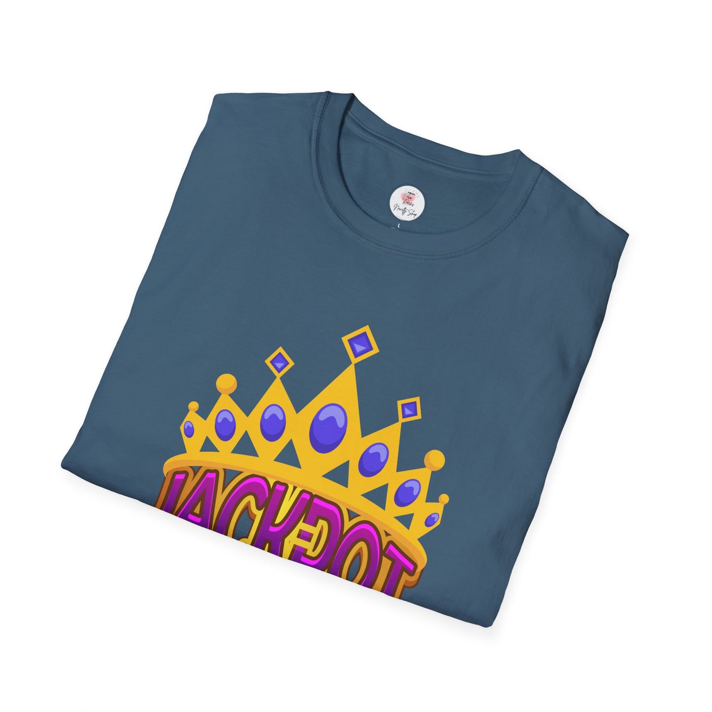Jackpot Queen - Crown T-Shirt — Casino Lucky Winner Graphic Tee