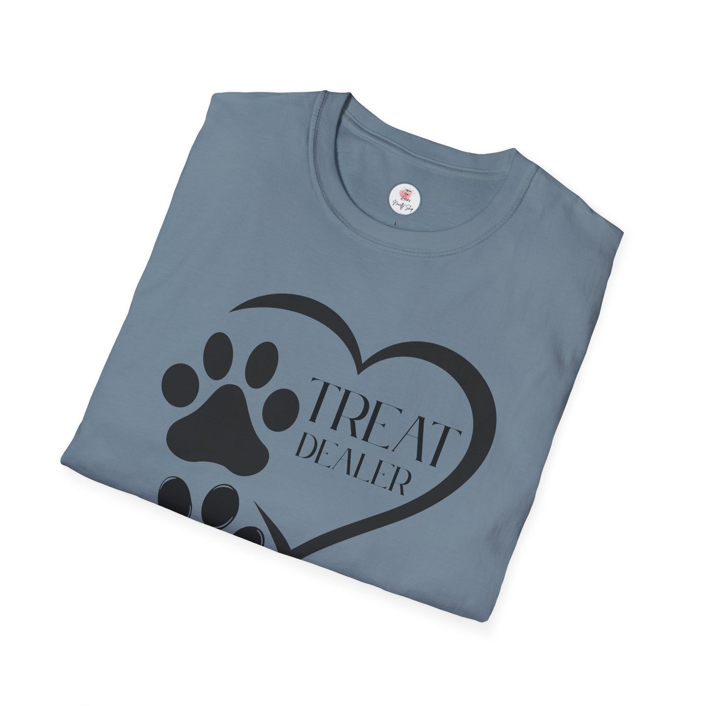 Dog Paw Heart Treat Dealer T-Shirt