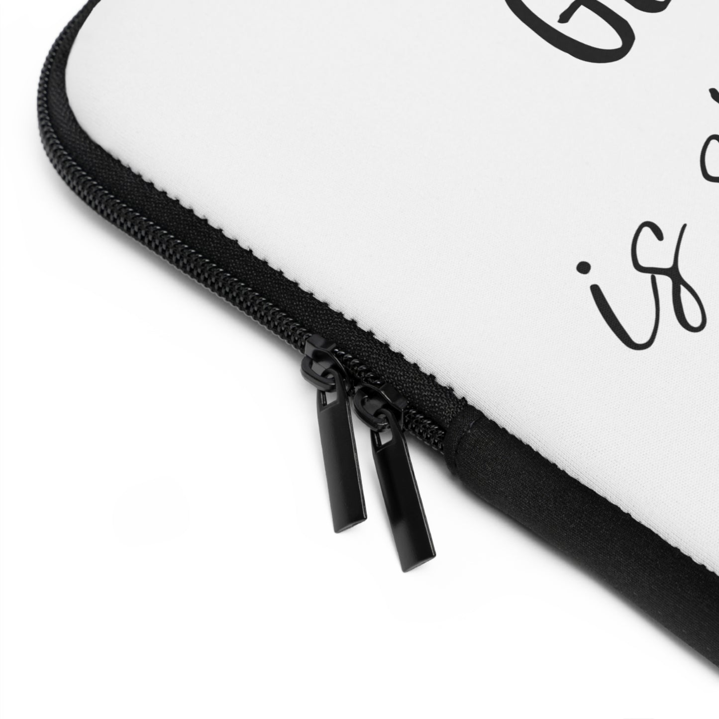 Laptop Sleeve — "Today’s Good Mood Is Sponsored by Vodka" Funny Tech Sleeve