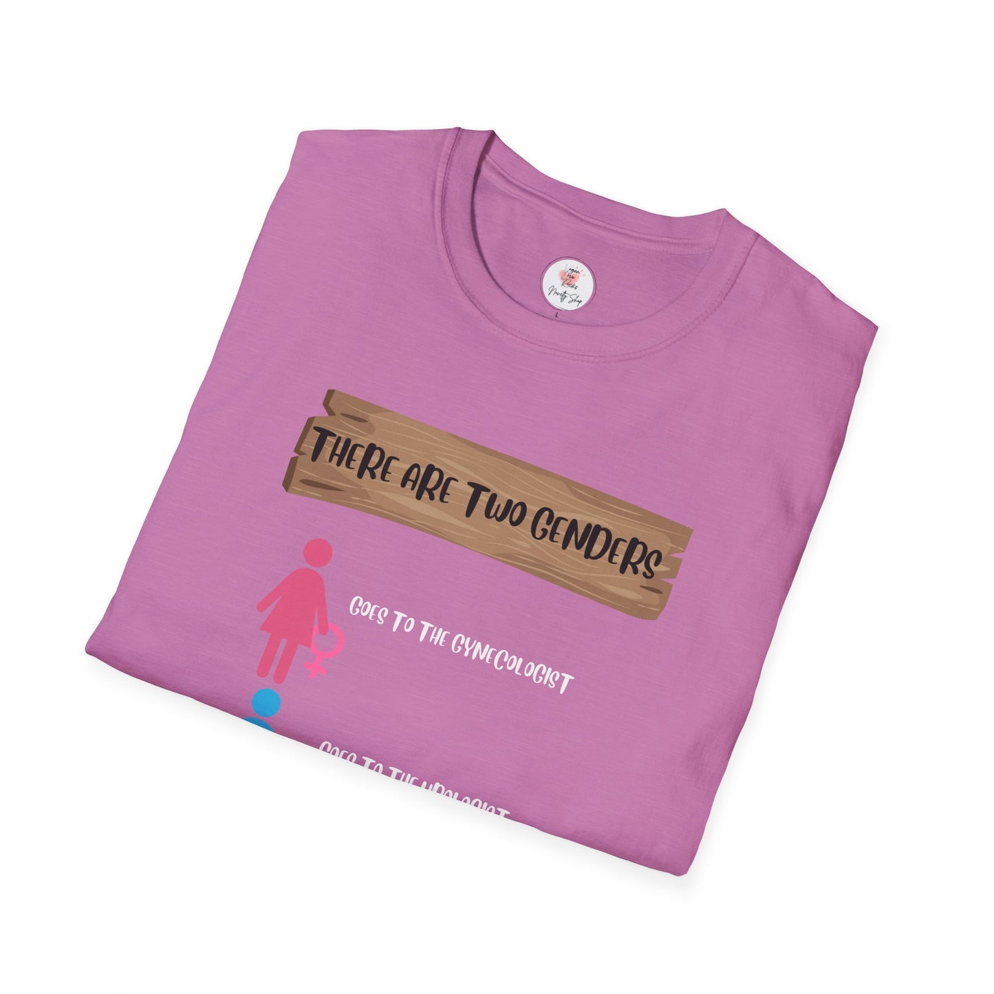 "There Are Two Genders" Teaching T-Shirt
