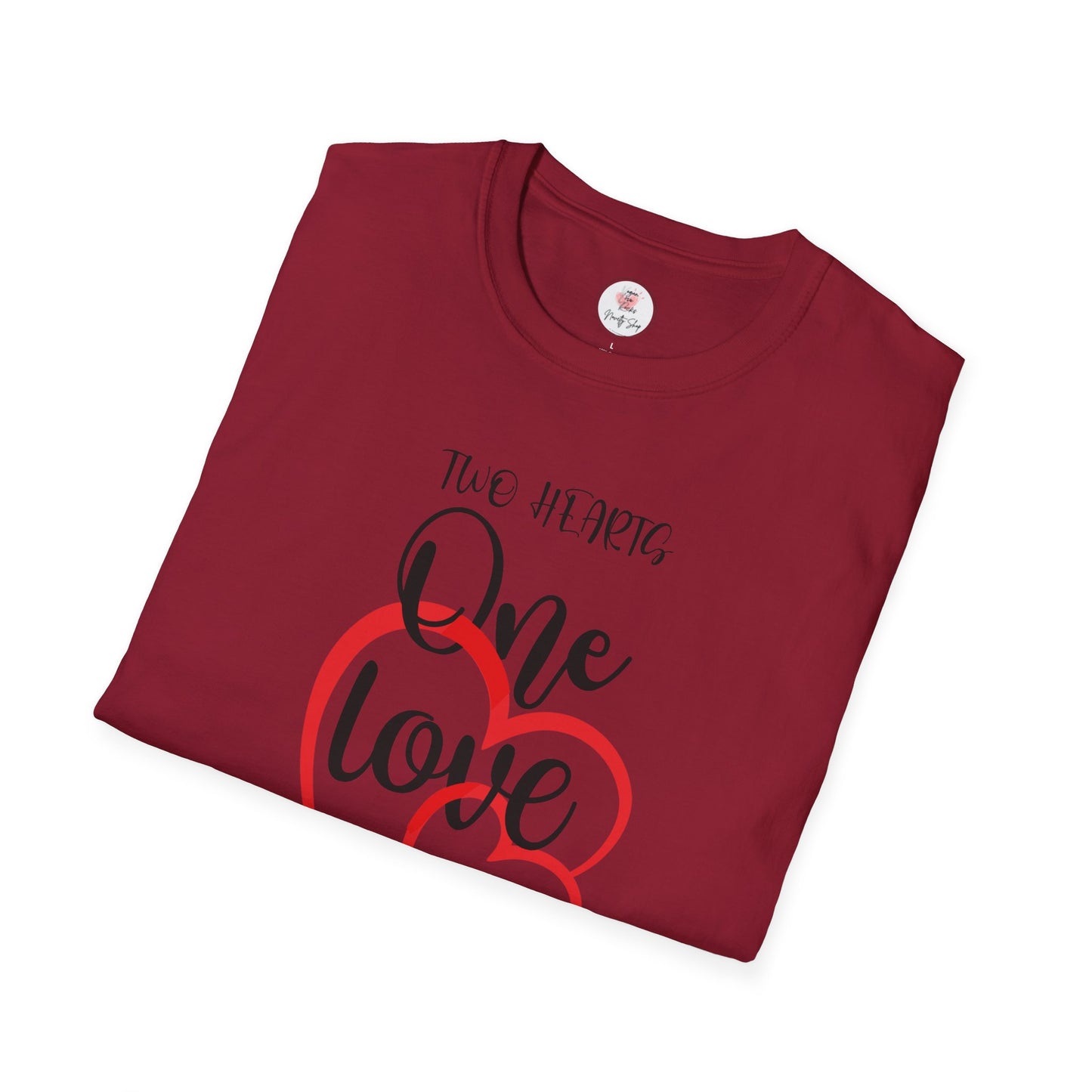 Two Hearts - One Love T-Shirt — "We Are One" Graphic Tee