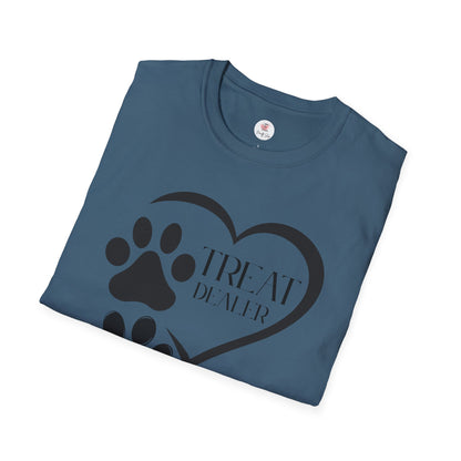 Dog Paw Heart Treat Dealer T-Shirt