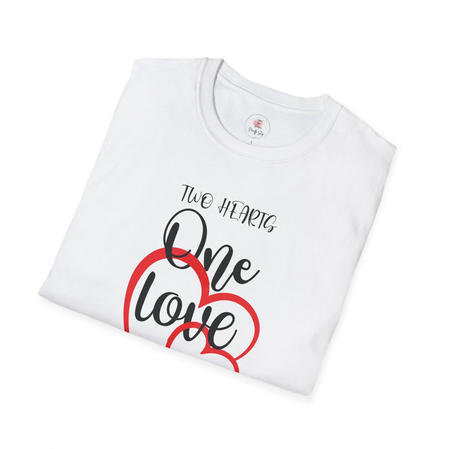 Two Hearts - One Love T-Shirt — "We Are One" Graphic Tee