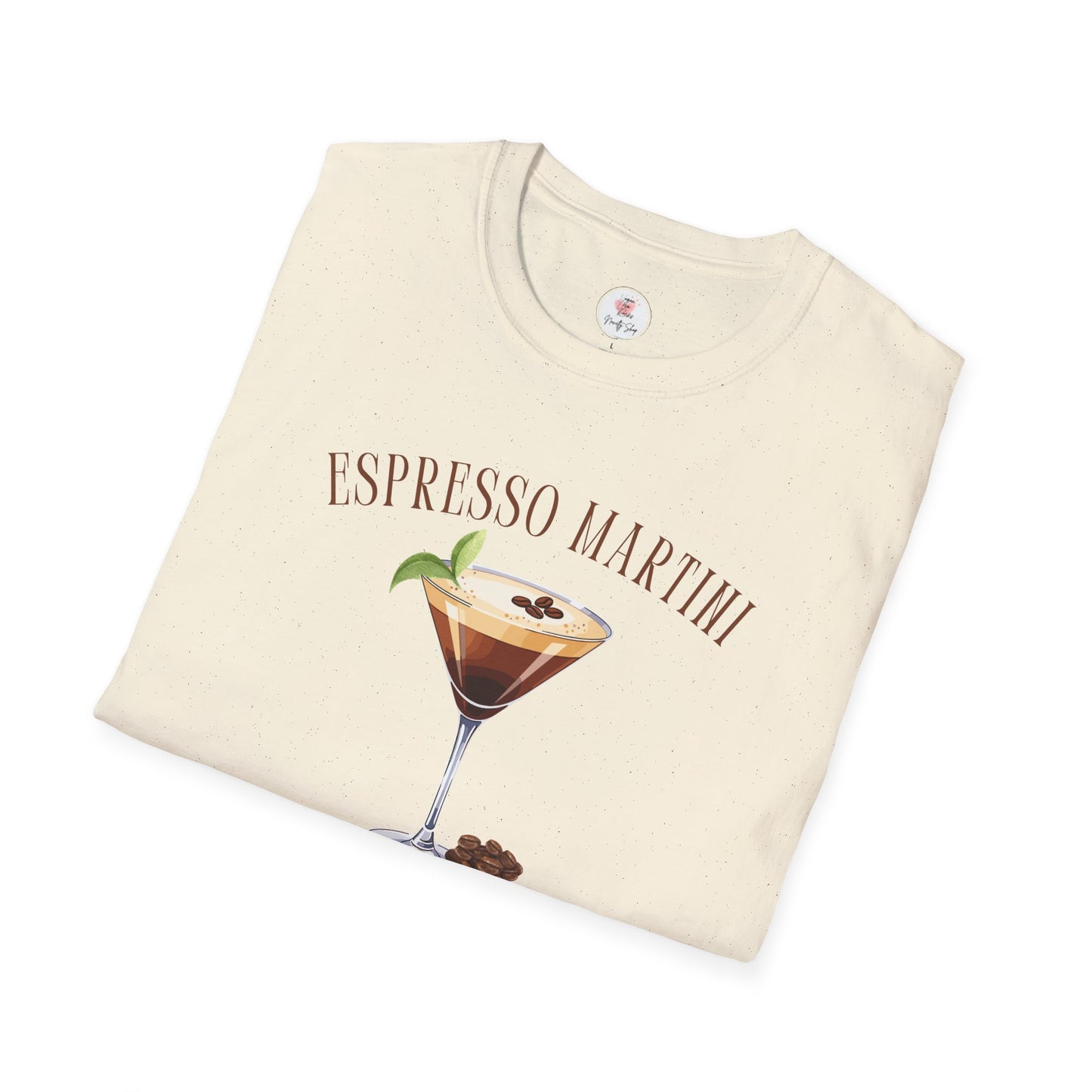 Espresso Martini Social Club T-Shirt — 'It's Tini Time' Cocktail Tee
