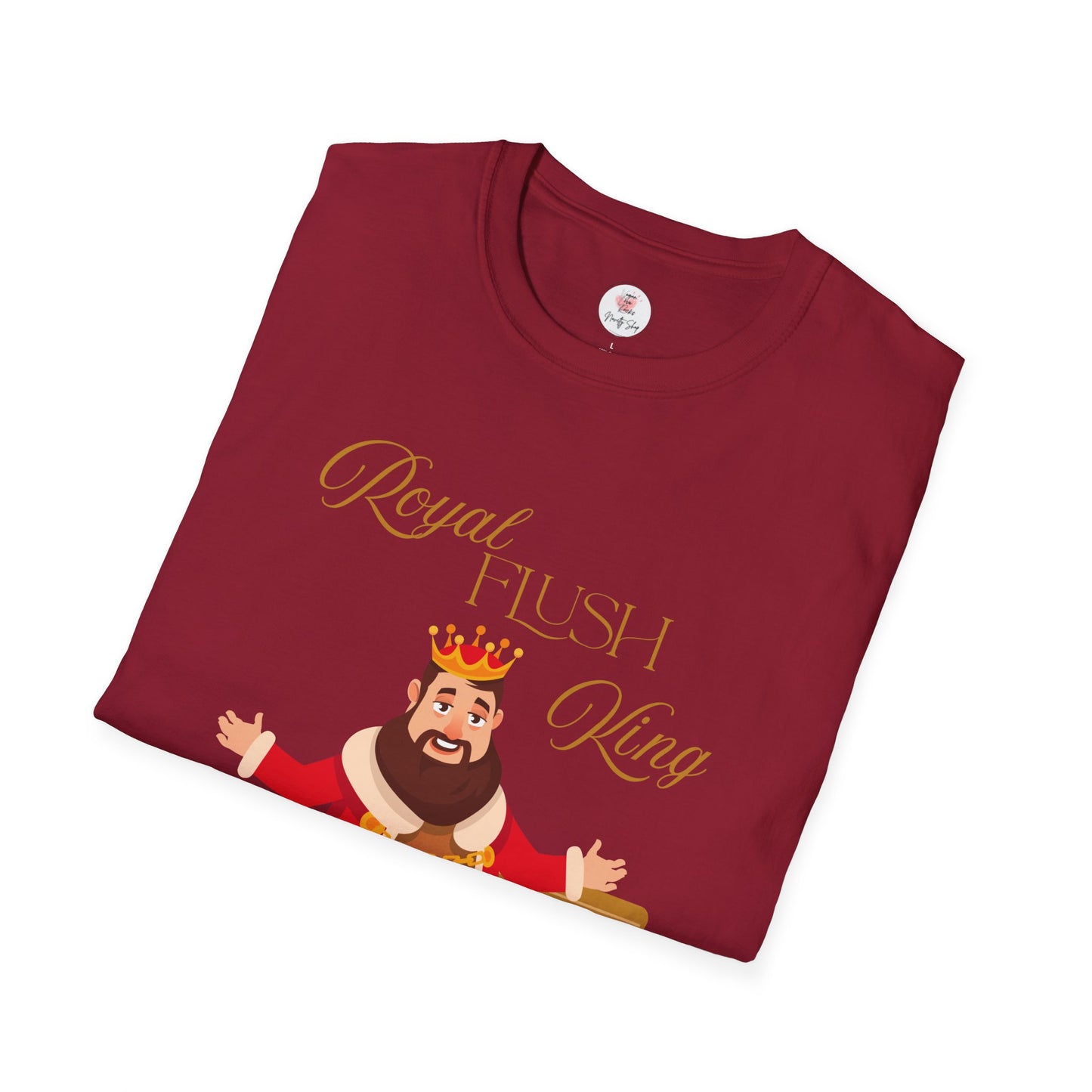 Royal Flush King T-Shirt — With A Wink!