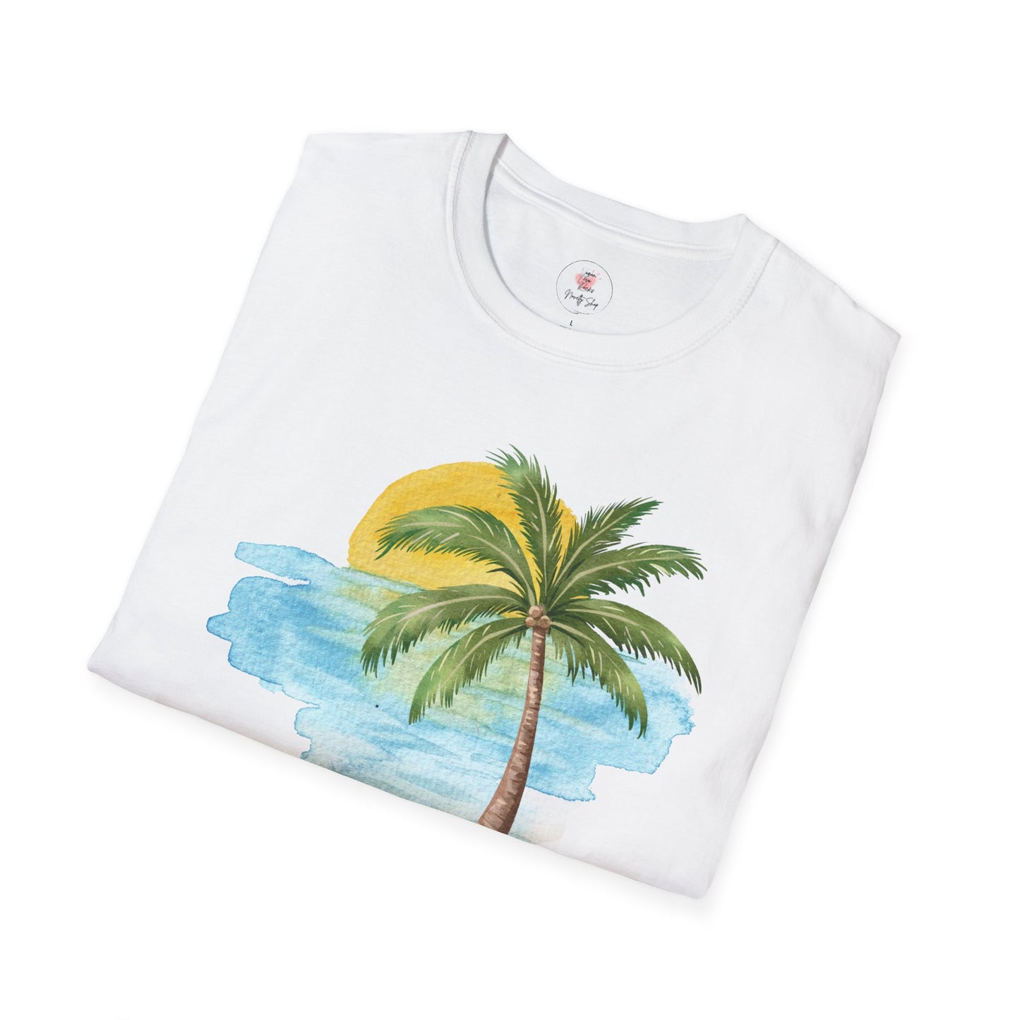 Retirement T-Shirt — "It's 5 O'Clock Everywhere" Tropical Vacation Tee