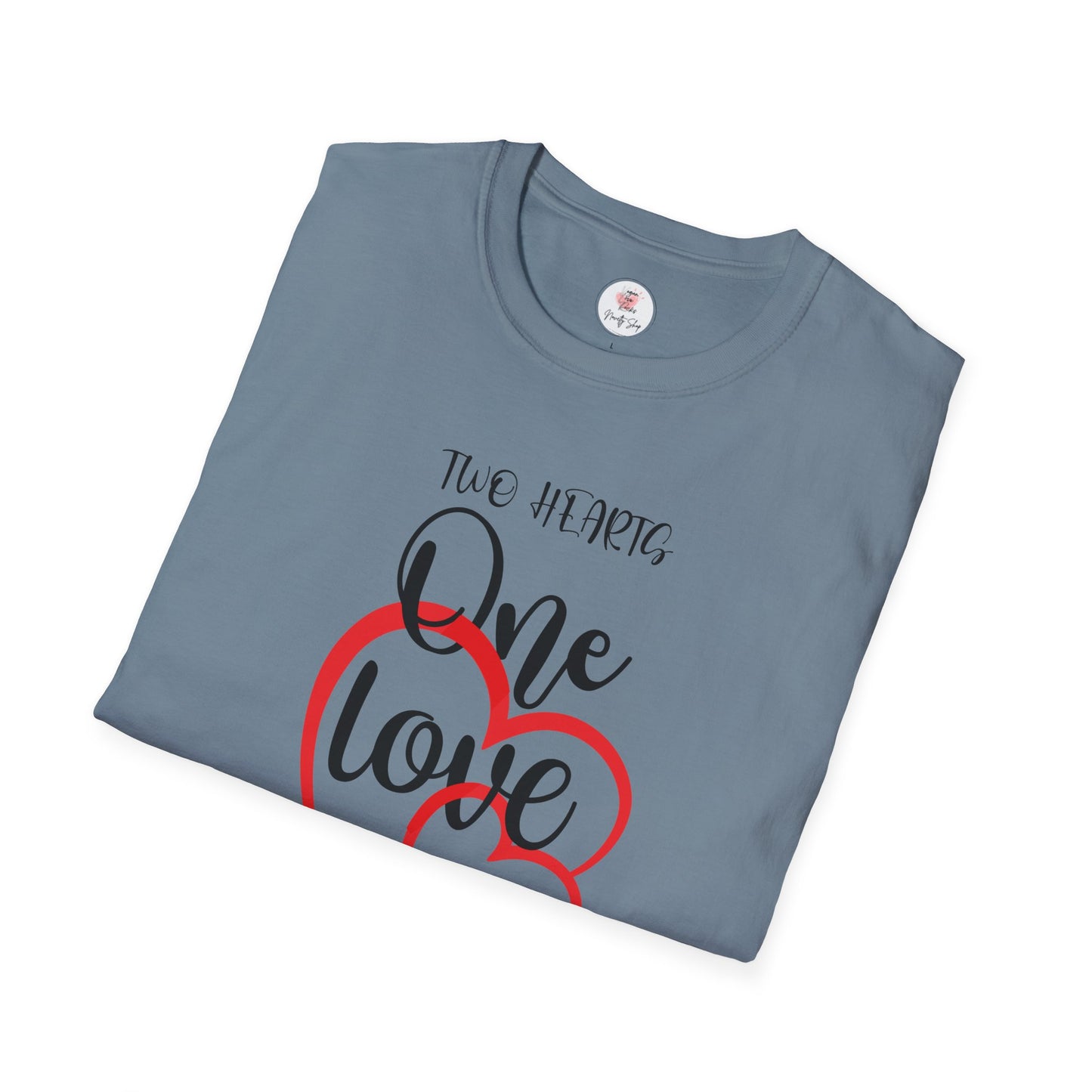 Two Hearts - One Love T-Shirt — "We Are One" Graphic Tee