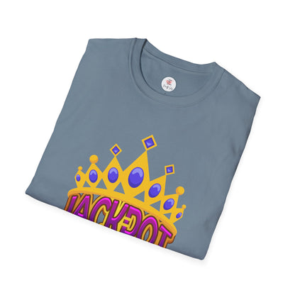 Jackpot Queen - Crown T-Shirt — Casino Lucky Winner Graphic Tee
