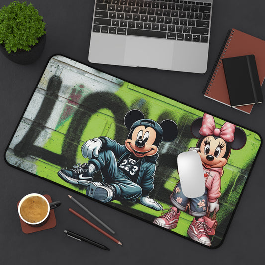 Mickey & Minnie Graffiti Desk Mat