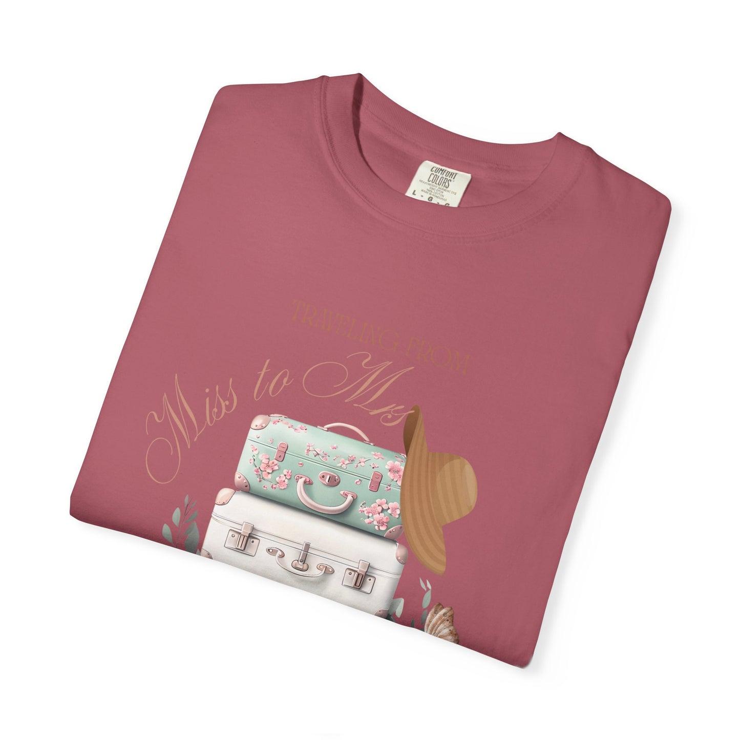 Traveling From Miss to Mrs Bridal T-shirt