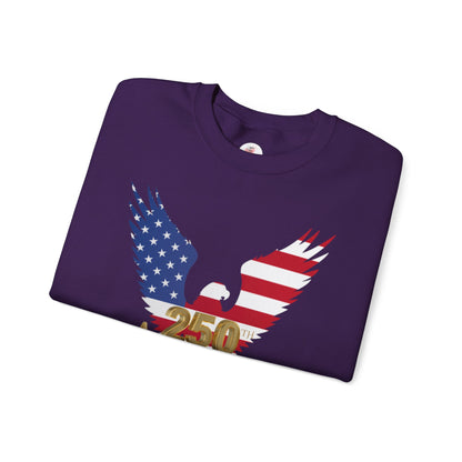 250th Anniversary American Eagle Unisex Heavy Blend™ Patriotic Crewneck Sweatshirt