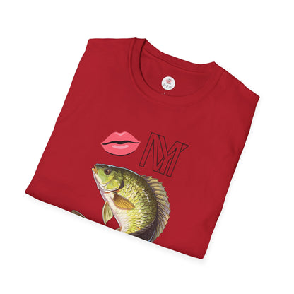 Kiss My Bass T-Shirt — Funny Fishing Graphic Tee
